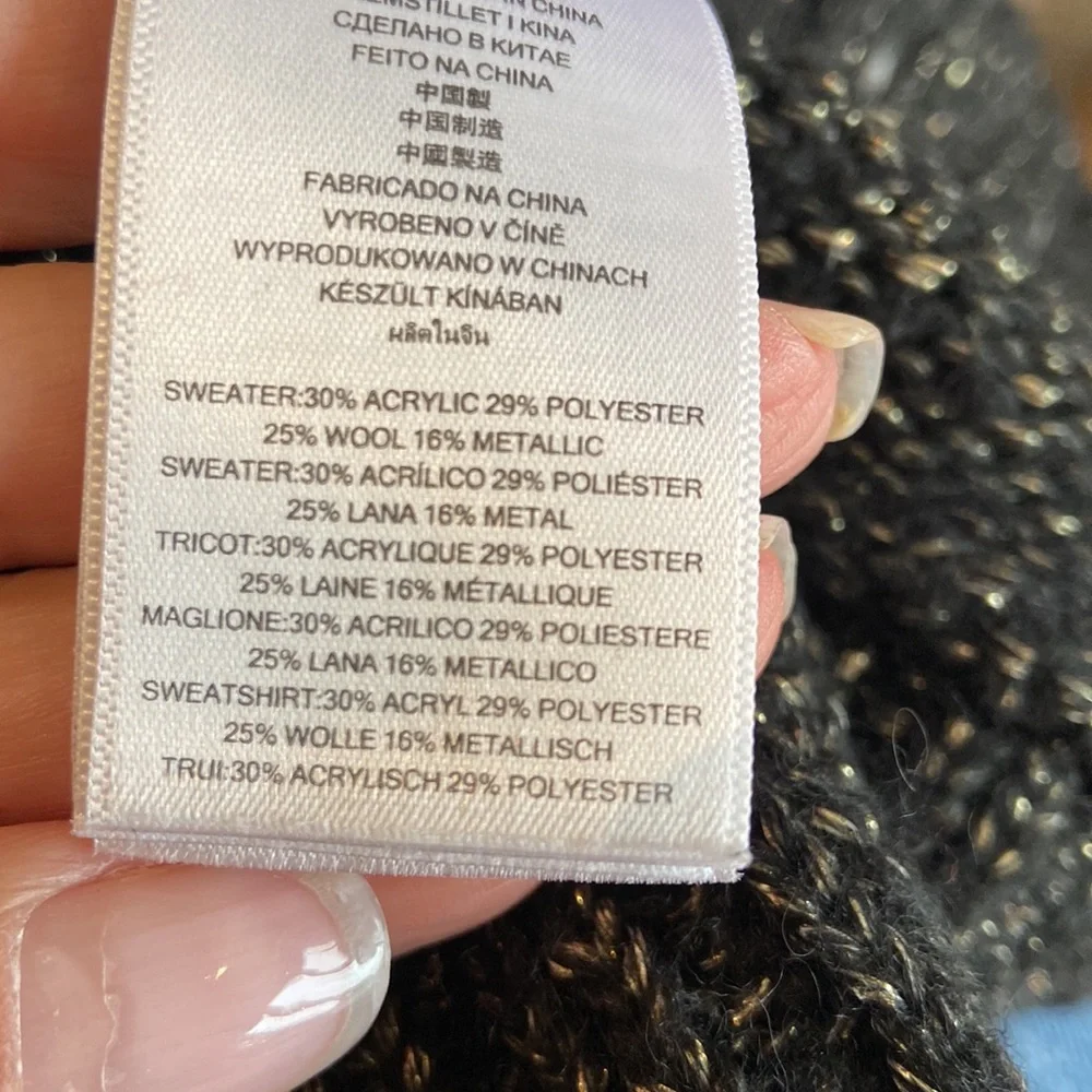 Michael Kors Knit Poncho - Picture 13 of 14